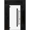 Vdomdoors Front Exterior Prehung Steel Door Ronex0162 Red Oak 2 Sidelight and Transom Window Sidelite Entry RONEX0162EXD-RED-W14+36+14 x H80+16-RH-I - alternate 1