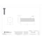 Zoro Select Grade 8, 5/8"-11 Hex Head Tap Bolt, Zinc Yellow Steel, 2-1/2 in L, 5 PK U04114.062.0250 - alternate 3