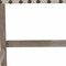 Homeroots 26" White and Natural Wood and Fabric Counter Height Bar Chair 564787 - alternate 7