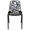 Leisuremod Modern Devon Aluminum Chair, Black DC23BL - alternate 5