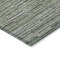 Homeroots 3' X 5' Olive Green And Gray Striped Washable Indoor Outdoor Area Rug 587914 - alternate 9