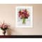 Homeroots Vases with Flowers II 1 White Framed Print Wall Art 408152 - alternate 4