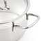 Korkmaz Alfa 2 Piece 14 Liter Stainless Steel Deep Casserole Dish with Lid A1032 - alternate 4
