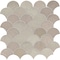Daltile Miramo 3'' Ceramic Fan Wall Mosaic, 10PK MR46FAN3MBMSGL - alternate 1