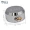 Ecs Hardware Hidden-Shackle Stainless Steel Puck-Style Lock KW1, Keyed Alike No 2 ECSH-PLP-SS-KW1-KA2 - alternate 4
