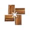 Picnic Time Family Of Brands Rectangle Wine Appetizer Plate Set of 4 875-04-512-000-0 - alternate 8