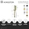 Kingston Brass 24" Stainless Steel Shower Slide Bar with Hand Shower and Holder, Brushed Brass KX2547 - alternate 2