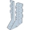 Simpson Strong-Tie 8.87 in. H X 1.8 in. W 16 Ga. Galvanized Steel Joist Hanger HUS1.81/10 - alternate 6