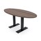 Skutchi Designs 4 Person Conference Table With Power Unit | 6' Oval Table | Harmony Series HAR-OVL-36X72-T.BK-H3041-NA - alternate 1