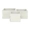 Homeroots Set of Three Light Gray Solid Wood Crate, 3PK 487681 - alternate 5