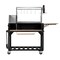 Koolmore 72 in. Argentine Santa Maria Charcoal and Wood Grill, Adjustable Outdoor BBQ, Black KM-OG-AW-72 - alternate 9
