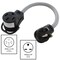 Ac Works Electric Vehicle Charging Adapter Cord for Tesla Use 6-30 30A 250V to Tesla EV630MS-018 - alternate 4