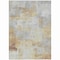 Homeroots 10' X 14' Linen Gray And Ivory Abstract Washable Indoor Outdoor Area Rug 616879 - alternate 9