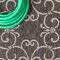 Jonathan Y Charleston Vintage Filigree Textured Weave Black/Gray 2 ft. x 10 ft. Indoor/Outdoor Runner Rug SMB106G-210 - alternate 7