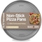 Bakkenmaster Bakken 16-Inch Nonstick Pizza Pan 1-Pack Carbon Steel Tray with Holes, Dishwasher & Oven Safe Silver BKPIZAWV1SLV - alternate 1