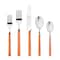 Mepra Fantasia Flatware Set - 20 Pieces - Carrot 10F722020 - alternate 1