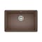 Blanco Precis 27 Single Bowl, Cafe Brown 522433 - alternate 1