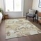 Homeroots 8' X 10' Taupe And Ivory Abstract Washable Indoor Outdoor Area Rug 609843 - alternate 9