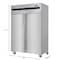 Koolmore 54 in. Two-Door Reach-In Freezer with Top-Mounted Compressor, 49 cu. ft. in Stainless-Steel KM-RIF-2D-SS-TM - alternate 12