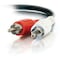 C2G 3ft Value Series RCA Stereo Audio Cable - RCA - RCA - 3ft 40463 - alternate 2