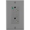 Leviton SmartlockPro GFCI 20A HG/TR/PI Gray GFTR2-HFG - alternate 1