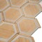 Apollo Tile Aureole 8.66 in. x 9.84 in. Matte Oak wash and Gray Porcelain Hexagon Wall and Floor Tile (8.07 sq ft/case) - 18 Sheets ENC88HAYGRSA - alternate 6