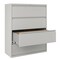 Hirsh 42" W 4 Drawer Lateral File Cabinet, Light Gray, A4/Legal/Letter 17461 - alternate 4
