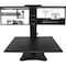 Victor Technology Standing Desk Converter, 28 in W, Black DC350A - alternate 23