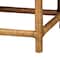 Bali & Pari Seranay Bohemian Scallop Light Honey Rattan Long Dining Bench 255-14135-ZORO - alternate 7