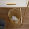 Martha Stewart Ryder Gold Mesh Metal Trash Cans for Home or Office, 4.5 Gallon Capacity, 2PK HH-OHD21-GLD-02-MS - alternate 9