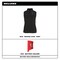 Milwaukee Tool Axis Heated Vest, Polyester, 2 to 8 hours Heating Time, 3 Heat Settings, Black, XS F300B-20XS - alternate 17