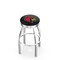 Holland Bar Stool Co 30" Chrome Louisville Swivel Bar Stool, Accent Ring L8C3C30Lville - alternate 1