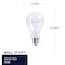 Bulbrite 25w Dimmable Clear A19 Incandescent Light Bulbs Medium (E26) Base, 2700K Warm White Light, 25PK 861944 - alternate 3