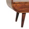 Homeroots 35in Brown Solid Wood Enclosed and Open Storage TV Stand 727850 - alternate 8