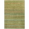 Homeroots 9' X 12' Green Copper And Teal Blue Striped Washable Indoor Outdoor Area Rug 637336 - alternate 8