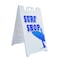 Signmission Surf Shop, A-Frame & 2 Decals Installed, Heavy-Duty Plastic Frame SBHD-D-2436-Surf Shop - alternate 1