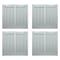 Mytee Products 44in x 44in Shipping Container Window w/ Security Bars PVC Sliding Window Dual Panes, 4PK CTL-WINDOWx4 - alternate 8