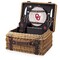 Picnic Time Family Of Brands NCAA Oklahoma Sooners Champion Picnic Basket for 2, Large Wicker Picnic Set 208-40-179-454-0 - alternate 1