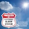 Signmission Security Alarm Shield Sign Protected By, 6 inch X 6 inch, Plastic Sign, 2PK SHI-P-2PACK-6-460 - alternate 6