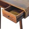 Homeroots 35" Brown Solid Wood Writing Desk 723445 - alternate 9