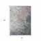Homeroots 10' X 14' Taupe Brown And Silver Abstract Washable Indoor Outdoor Area Rug 617376 - alternate 8