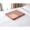 Homeroots 50" X 70" Peach And Gray Floral Cotton Quilted Kantha Throw Blanket with Embroidery 544530 - alternate 5