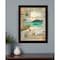 Homeroots The Lake is Calling 3 Black Framed Print Wall Art 405217 - alternate 5