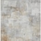 Homeroots 5' X 8' Linen Gray And Ivory Abstract Washable Indoor Outdoor Area Rug 616869 - alternate 7