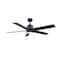 Canarm Ceiling Fan, 52 in Blade dia., Black CF52ROM5BK-ES - alternate 1