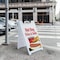 Signmission Hot Dog Fries & Soda, A-Frame & 2 Decals Installed, Heavy-Duty Plastic Frame SBHD-D-2436-Hot Dog Fries & Soda - alternate 5