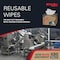 Wypall WypAll Power Clean X80 Heavy Duty Cloths (41044), Brag Box, White, 1 Box with 160 Sheets 41044 - alternate 14