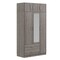 Homeroots Gray Solid and Manufactured Wood Bedroom Set 596532 - alternate 8