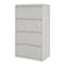 Hirsh 30" W 4 Drawer Lateral File Cabinet, Light Gray, A4/Legal/Letter 14978 - alternate 5