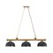 Z-Lite Cordon Heritage Brass 3 Light Billiard 2306-3HBR-D12BRZ+HBR - alternate 1